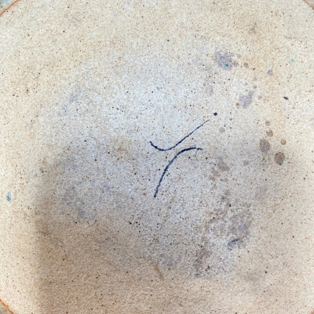 Geometric Honeycomb Handcrafted Pottery Dish